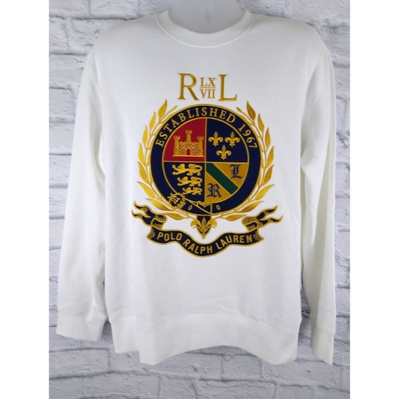 Polo Ralph Lauren Other - NWT Polo Ralph Lauren Embroidered Sweatshirt L